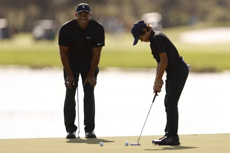 Golf: Woods profite d’une “journée géniale”, mais le PGA Tour est “loin de loin”