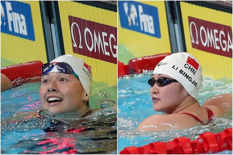 Natation : deux records de compétition tombent aux Championnats du monde en petit bassin de la Fina