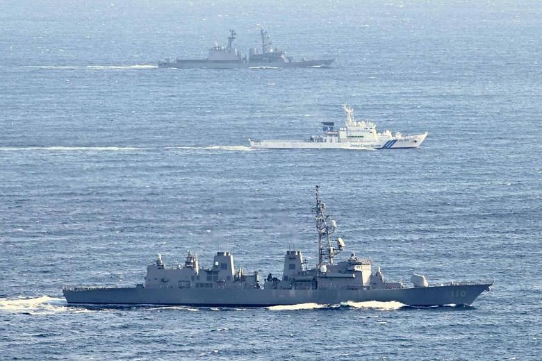 Japan approves record defence budget amid China threats | The Straits Times