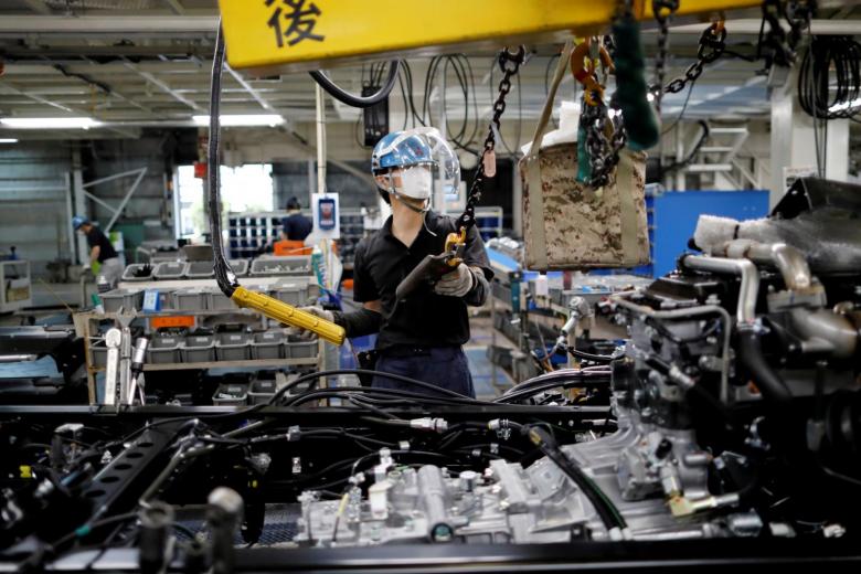 Japan production rises by record as car manufacturing rebounds The