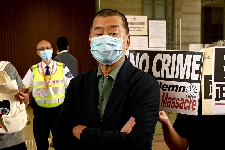 Pendiri HK Apple Daily, staf menghadapi tuduhan hasutan baru