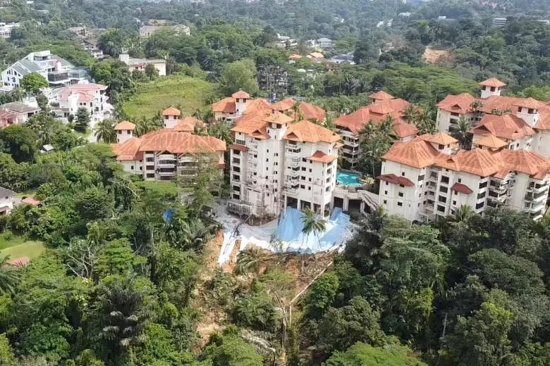 Kenny landslide hills duta taman Suasana Residence