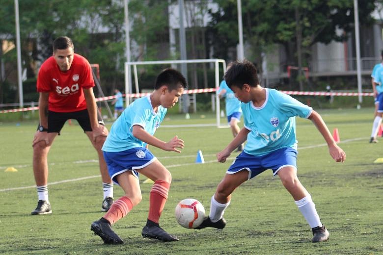 Football: Plans for training base abroad for best young Singaporean ...