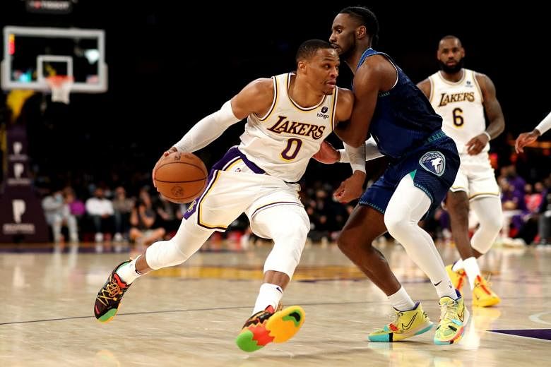 NBA: les Lakers éliminent les Timberwolves malgré le rebond