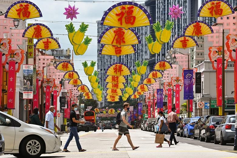 Langkah-langkah tambahan di Chinatown untuk mengekang keramaian Tahun Baru Imlek