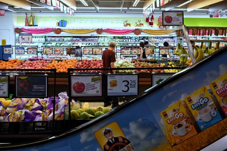 FairPrice, Giant, Cold Storage and 