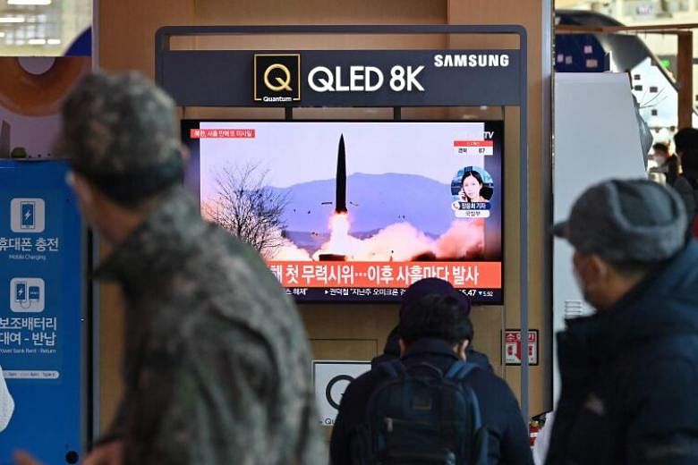 US calls on N Korea to 'cease' its 'unlawful' missile launches