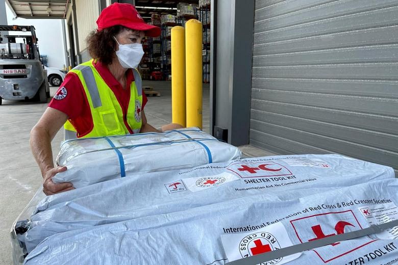 Planes Ships Head For Devastated Tonga As Aid Operation Ramps Up The   Ac Tonga1 200122 