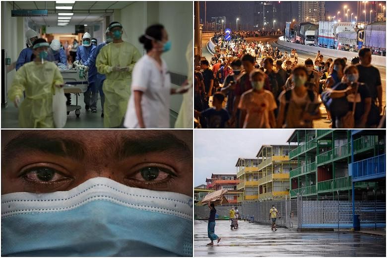 Le voyage Covid-19 de Singapour : 10 meilleures photos capturant la pandémie