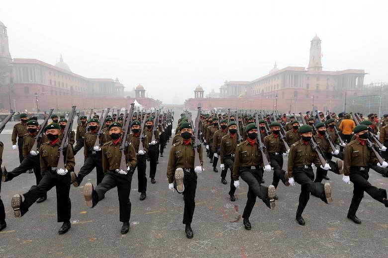 L’Inde se prépare pour un défilé militaire réduit sur les préoccupations de Covid-19