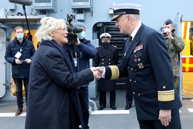 Le chef de la marine allemande démissionne suite à des remarques sur Poutine en Russie, au milieu de la crise ukrainienne