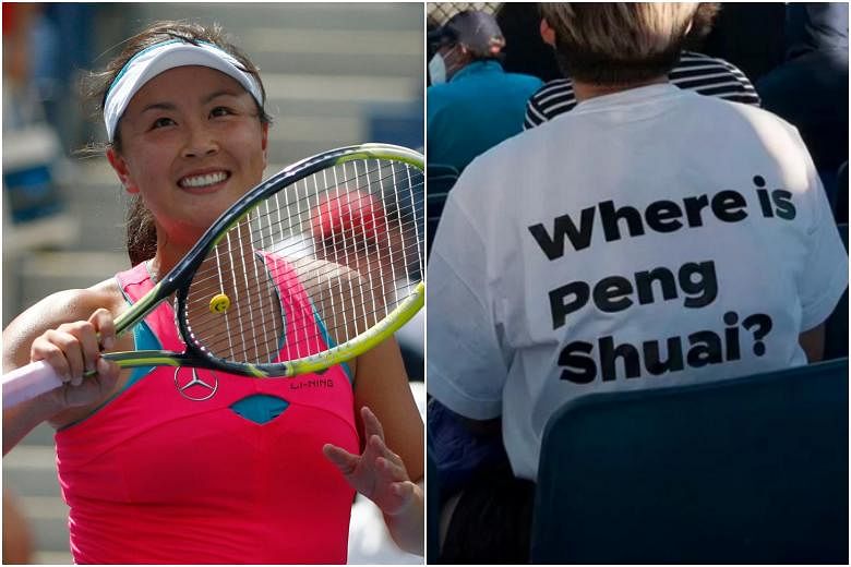 Tennis: Navratilova dénonce l’interdiction des chemises “Où est Peng Shuai” comme “pathétique”