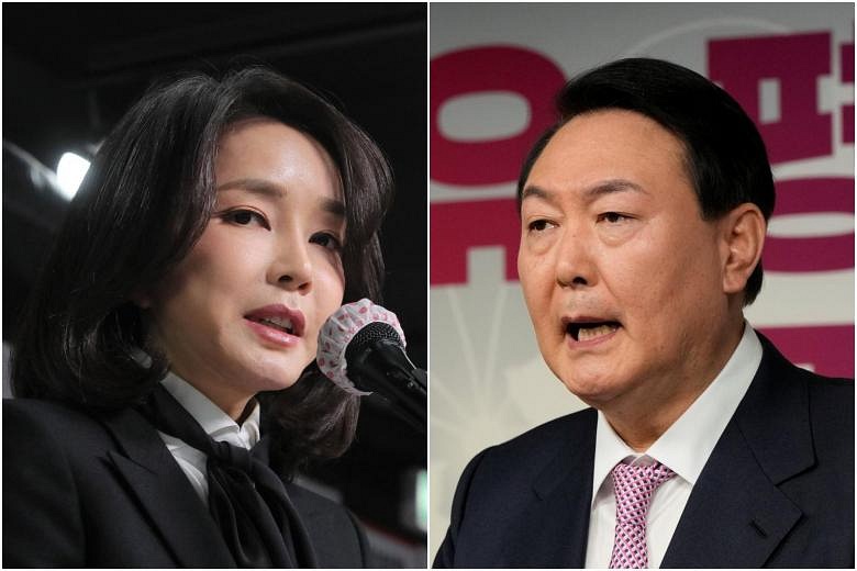 South Korea Presidential Candidate S Wife Threatens To Jail Critical   Mi Korea 240122 