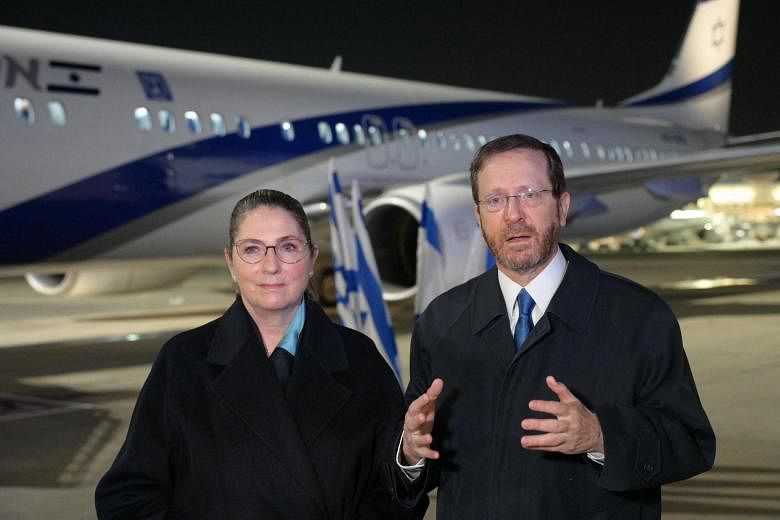 Israeli President Herzog visits the UAE for the first time The