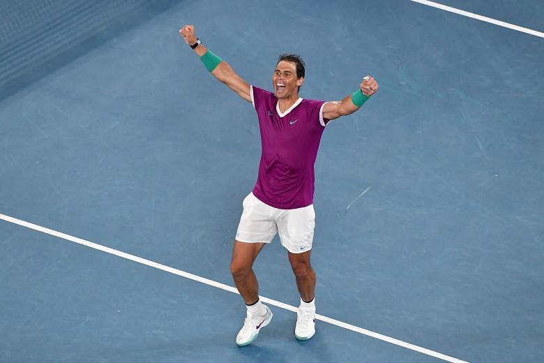 Tennis: Nadal Beats Medvedev In Five Sets To Win Australian Open Title ...