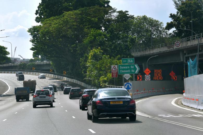Singapore's only rightturn expressway exit on PIE to make way for new