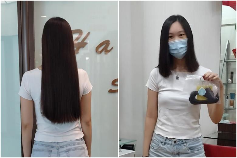 S'pore students lead hair donation drive to make wigs for cancer