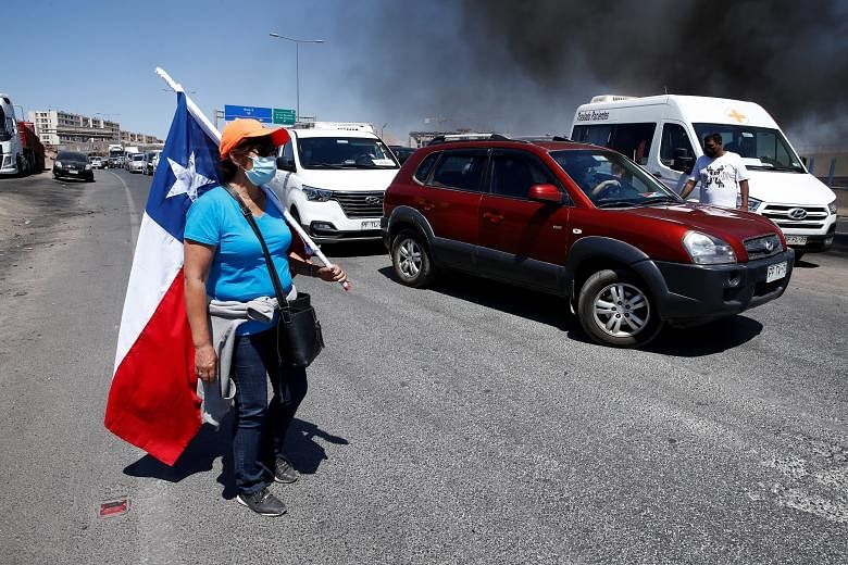 Gobierno de Chile promete nuevas medidas de seguridad tras protestas de camioneros