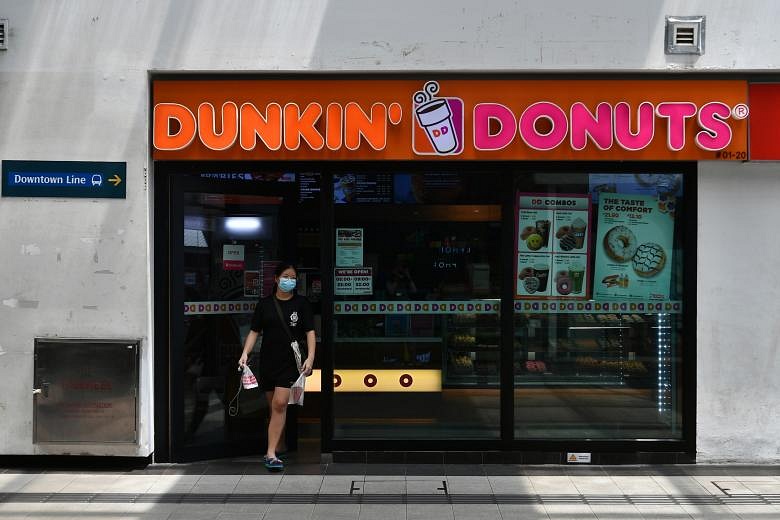 Dunkin Donuts outlets here closed till further notice due to