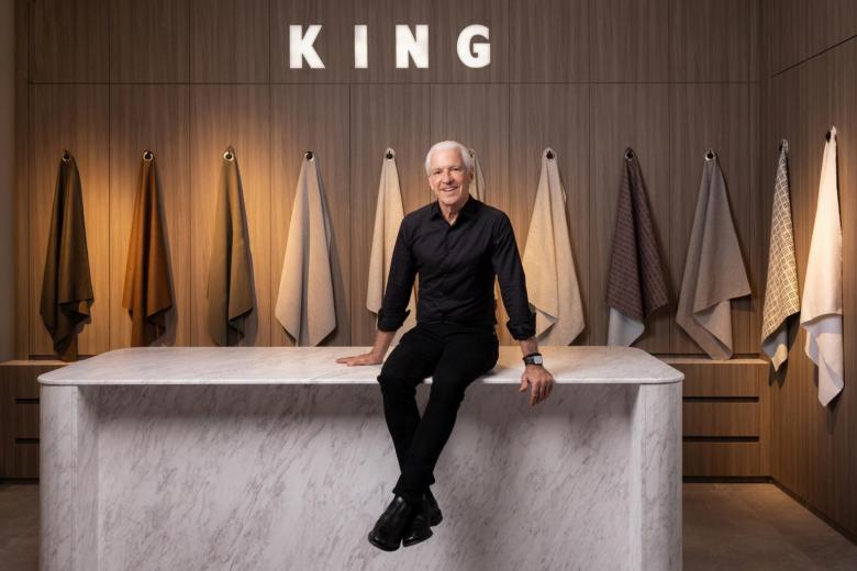 King Living founder David King says his furniture label is built on