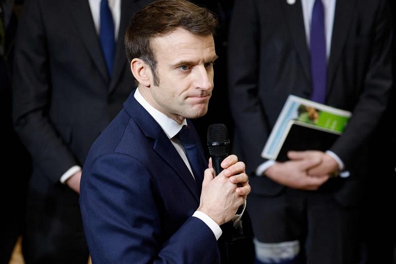 'This War Will Last,' Warns France's Macron On Ukraine | The Straits Times