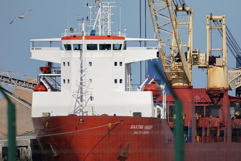 France seizes ship suspected of violating sanctions against Russia ...