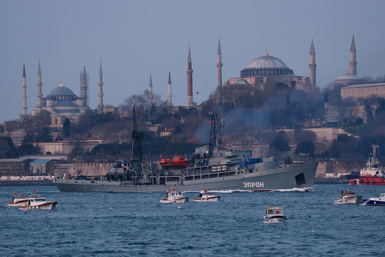 Turkey, Overseeing Passage To Black Sea, Calls Russian Invasion 'war ...