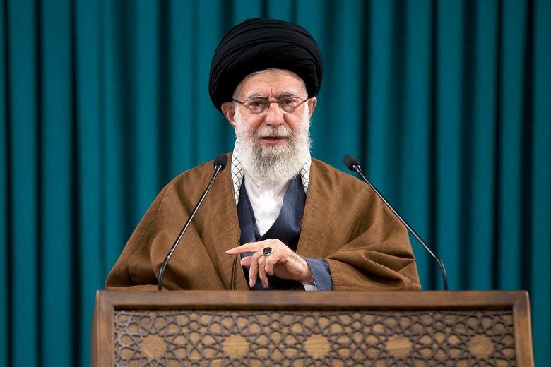 Iran's supreme leader criticises US on Ukraine crisis | The Straits Times