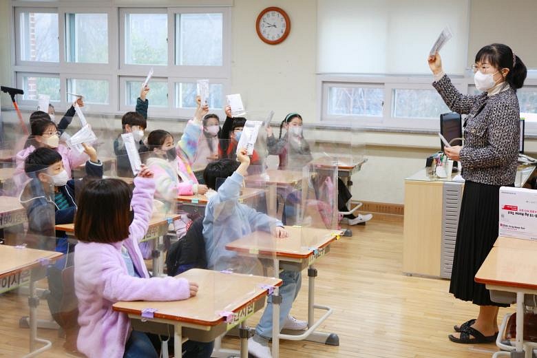 South Korean Schools Reopen Despite Spike In Covid-19 Cases | The ...