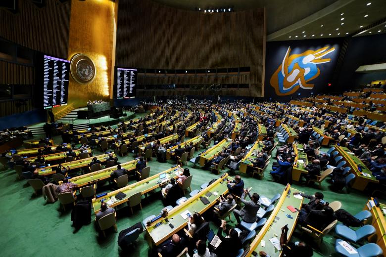 UN General Assembly in historic vote denounces Russia over ...