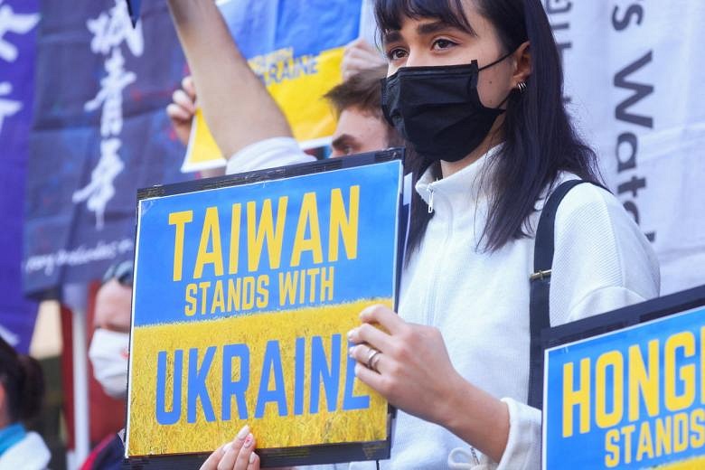 What Ukraine War Means For China-Taiwan Situation | The Straits Times