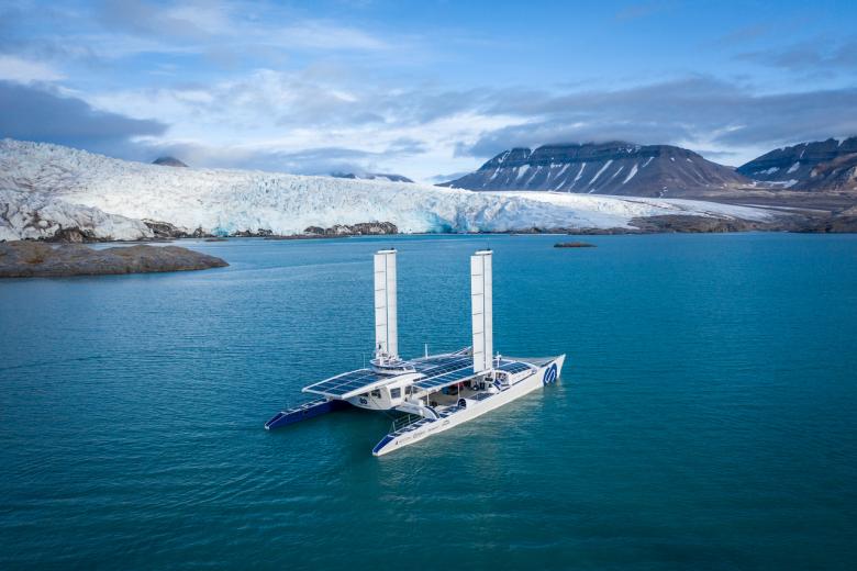 French Hydrogen powered Vessel Sails To The S pore Francophonie 