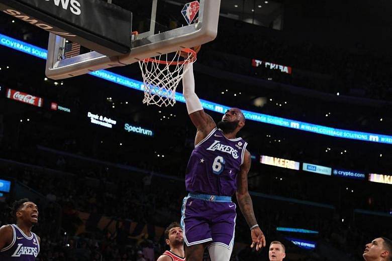 LeBron James Scores 50 Points, Rallies Lakers Past Wizards For 122