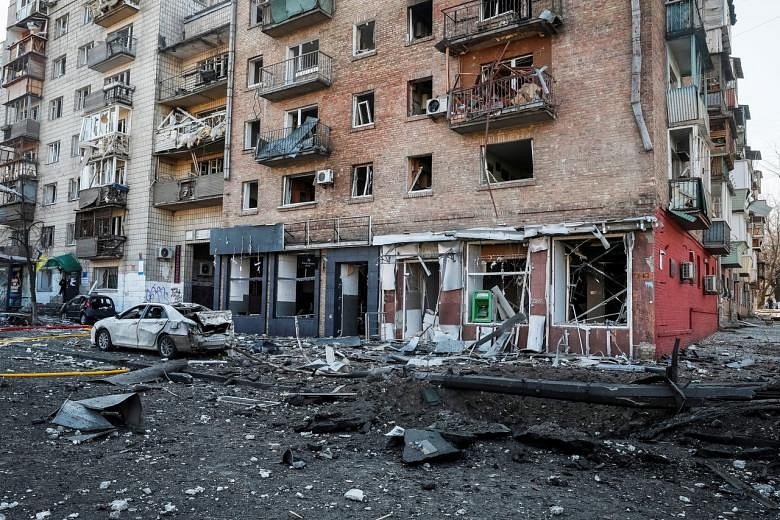 Two Killed In Russian Strikes On Kyiv, Aircraft Factory Ablaze: City ...