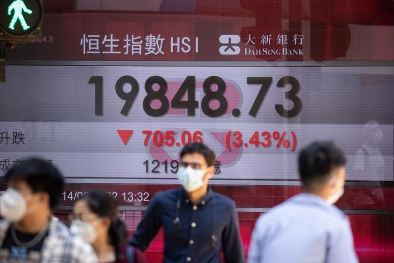 China tech stocks see wild swings after historic plunge | The Straits Times