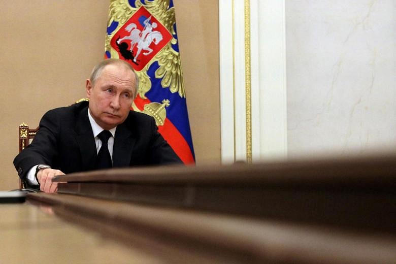 Putin Says Western Attempt At Global Dominance Will Fail | The Straits ...