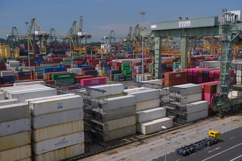 Singapore Non-oil Export Growth Slows To 9.5% In February, Below ...