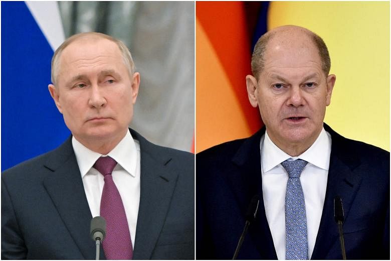 Lors d’un appel avec Scholz, Poutine dit que Kiev bloque les pourparlers de paix avec Moscou
