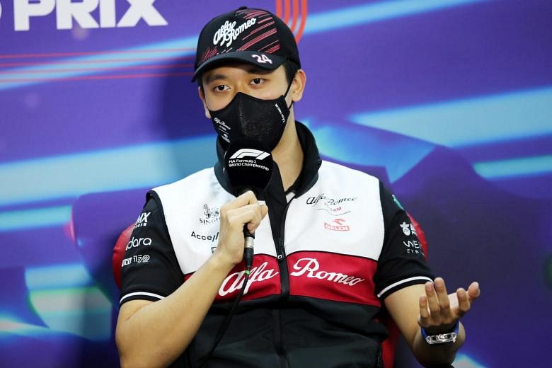 Formula One: China's First F1 Driver Zhou Celebrates Dream Debut | The ...