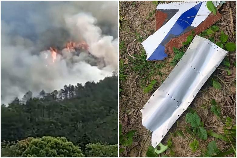 S’pore exprime sa tristesse suite au crash d’un avion de China Eastern Airlines dans le Guangxi