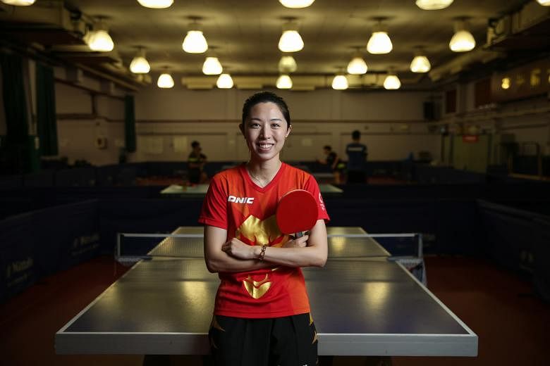 Tennis de table : le joueur national singapourien Yu Mengyu annonce sa retraite