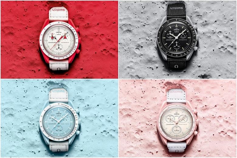 Omega and Swatch unveil the MoonSwatch The Straits Times