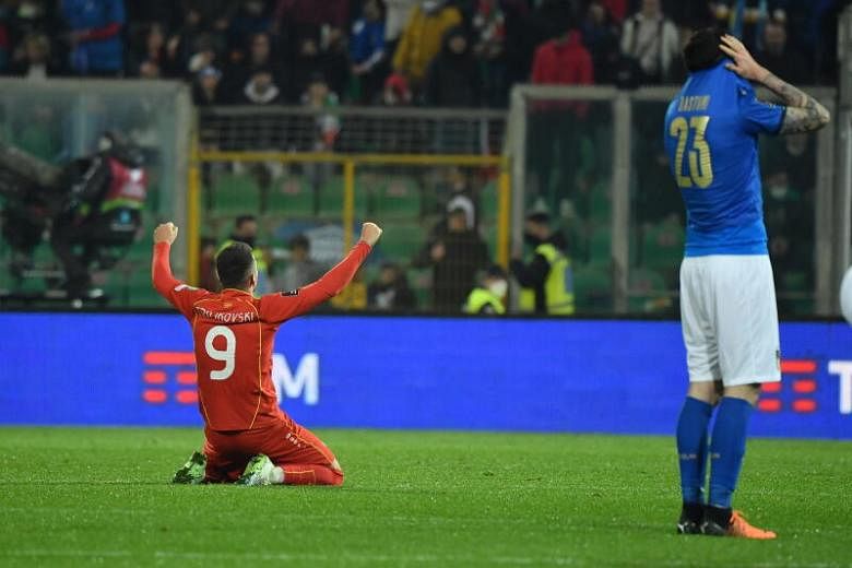 Football: Italy miss out on World Cup again after shock loss to North  Macedonia | The Straits Times