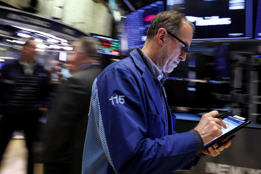 US stocks end downcast Q1 on losing note The Straits Times