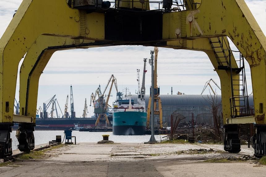 Ucraina are în vedere portul românesc pentru exporturi agricole majore