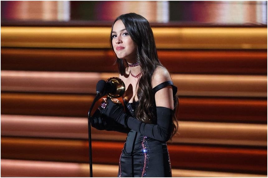 Grammys: Olivia Rodrigo wins Best New Artiste | The Straits Times