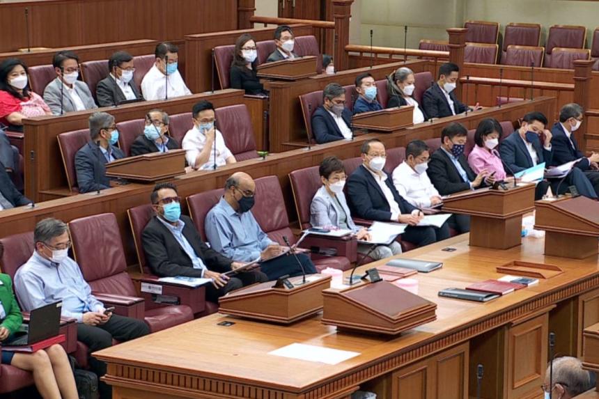 All MPs sit in main Parliament chamber for first time in 2 years, but
