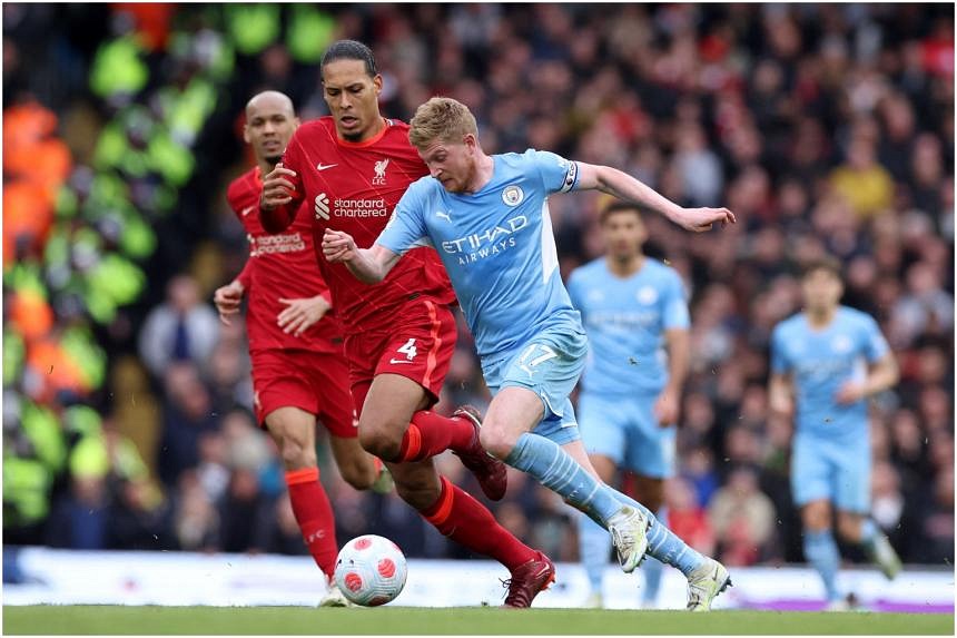 Football: Man City's De Bruyne expects more twists in title race after  Liverpool draw | The Straits Times