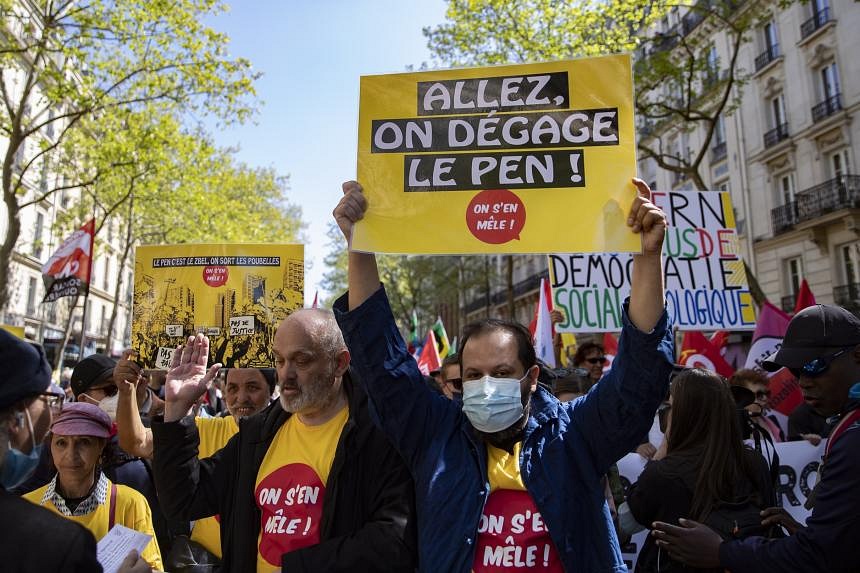 Opponents Of French Far-right Protest As Election Campaign Enters Final ...