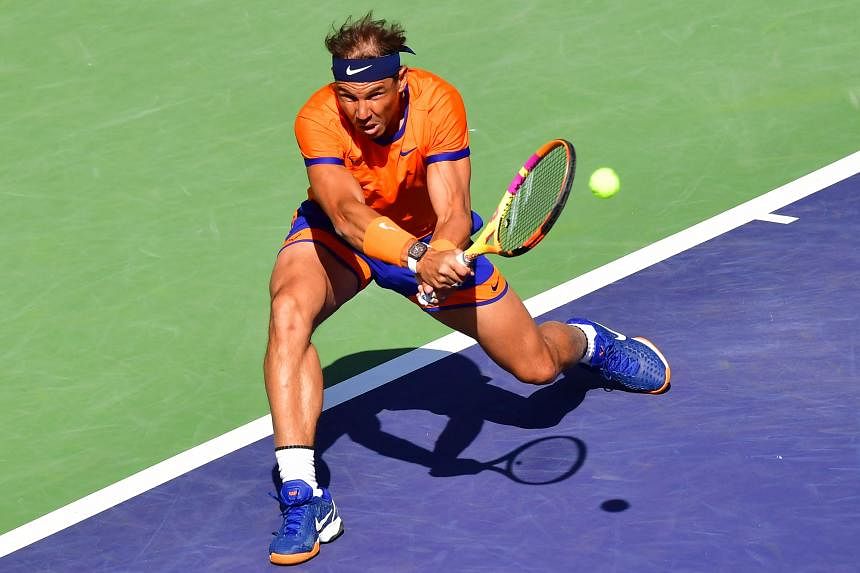 Tennis : Nadal de retour à l’entraînement après quatre semaines d’arrêt pour blessure aux côtes